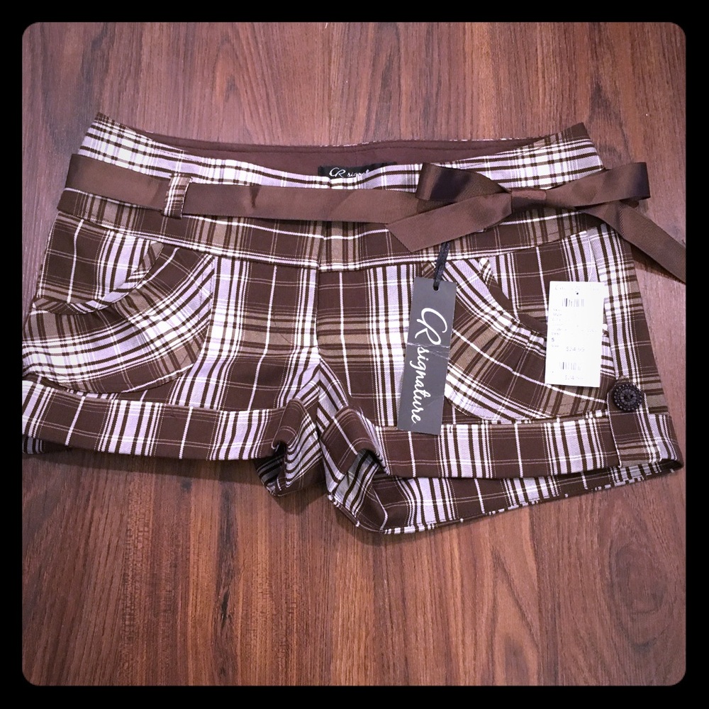 Plaid Shorts